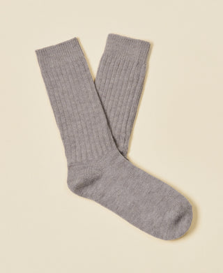 Women's Merino Wool Socks Dekra - Heathered Pewter