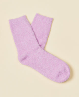 Women's Wool Crew Sock Mimi - Thistle