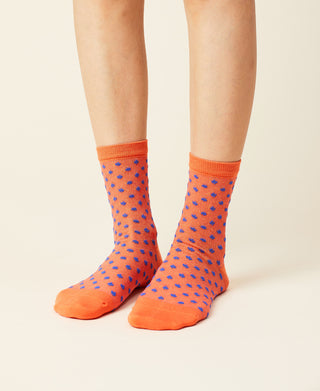 Women's Sheer Socks Paprika - Royal Ember