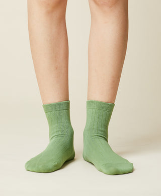 Women's Cotton Ankle Socks - Mint