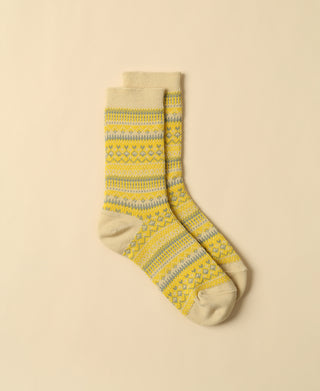 Women's Vintage Pattern Sock - 19
