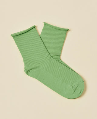 Women's Cotton Socks Weekend - Lime