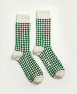 Unisex Gingham Socks