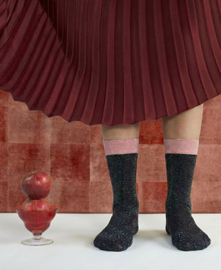 Women's Sheer Socks Noe - Black