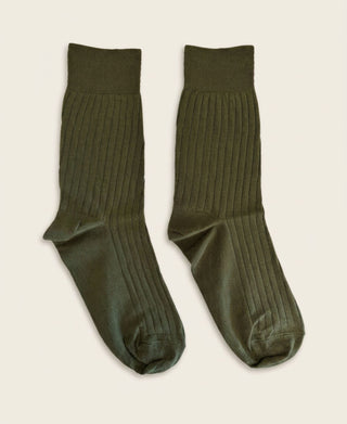 The 240 Fine Rib Socks