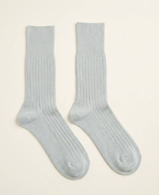 Women's Mercerized Rib Socks Audrey