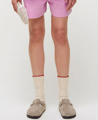 Unisex Heavyweight Ribbed Cotton Crew Socks