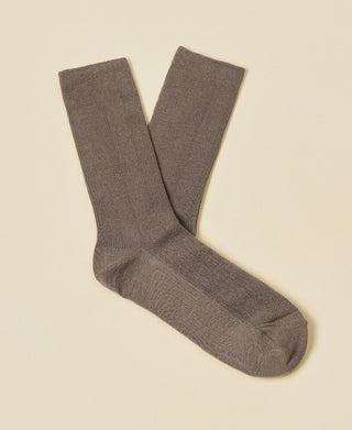 Women's Thin-Ribbed Cotton Socks Breeze