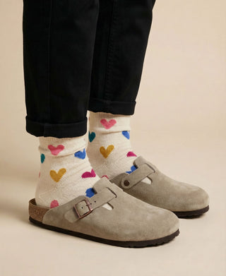 Candygram Hearts - Heart Crew Socks