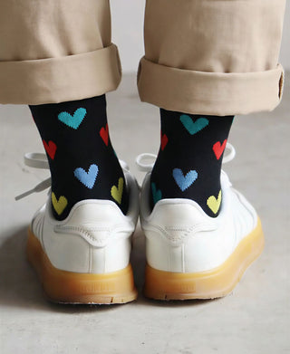 Candygram Hearts - Heart Crew Socks