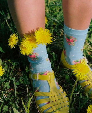 Bloom Silk Sheer Socks