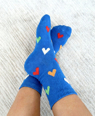 Candygram Hearts - Heart Crew Socks
