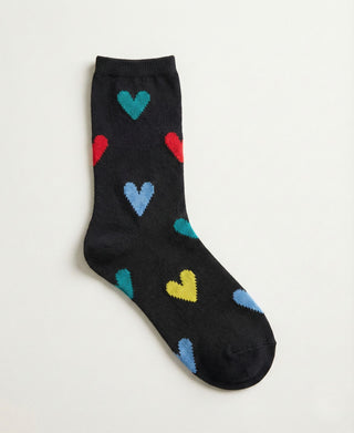 Candygram Hearts - Heart Crew Socks