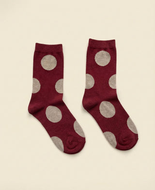 Women's Polka Dot Cotton Socks Luna