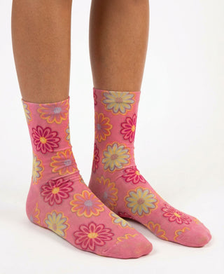 Bloom Silk Sheer Socks