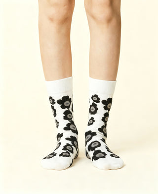 Women's Blossom Flowers Cotton Socks