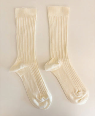 The Journal Ribbed Crew — Organic Cotton