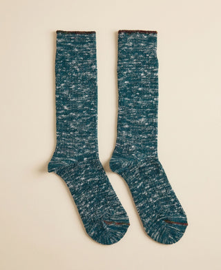 Unisex Heavyweight Ribbed Cotton Crew Socks