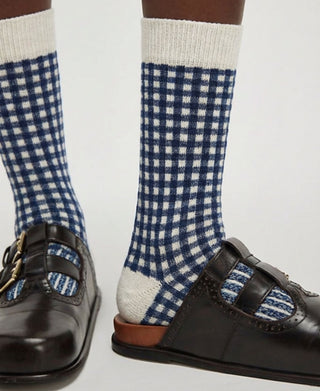 Unisex Gingham Socks
