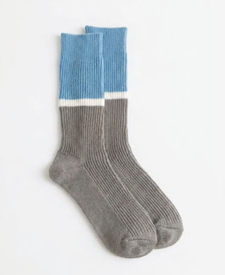 Unisex Ribbed Crew Socks