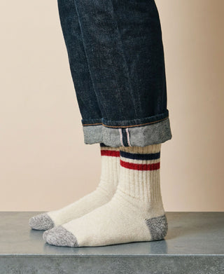 Varsity Cushioned Cotton Ankle Socks