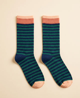 Women's Striped Cotton Socks
