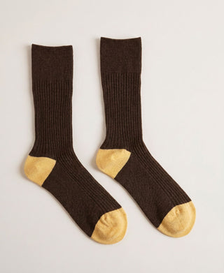 Women's Ribbed Soft Cotton Crew Socks