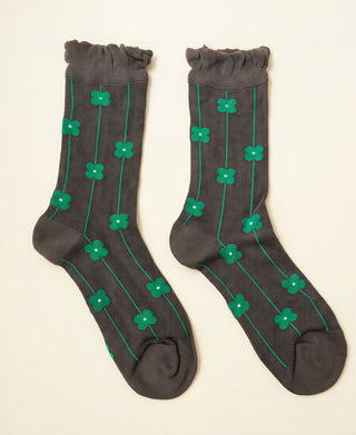 Airy Bloom Mesh Socks