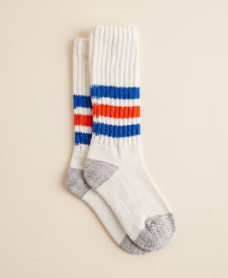 Unisex Varsity Cushioned Cotton Socks