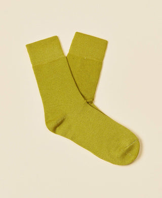 Women's Wool Crew Sock Clyde - Sage Green