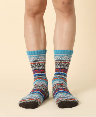 Men's Vintage Pattern Sock - 03