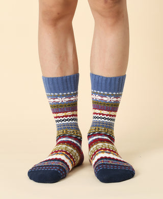 Men's Vintage Pattern Sock - 02