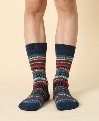 Men's Vintage Pattern Sock - 08