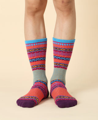 Men's Vintage Pattern Sock - 06