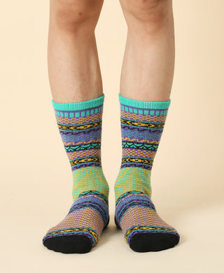 Men's Vintage Pattern Sock - 05