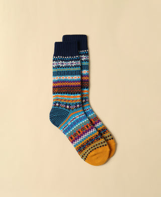 Men's Vintage Pattern Sock - 01