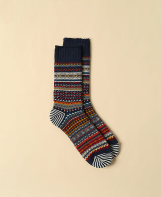 Men's Vintage Pattern Sock - 11