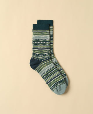Women's Vintage Pattern Sock - 18