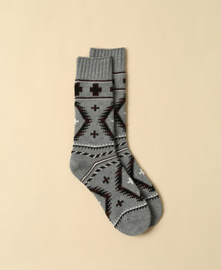 Men's Vintage Pattern Sock - 17